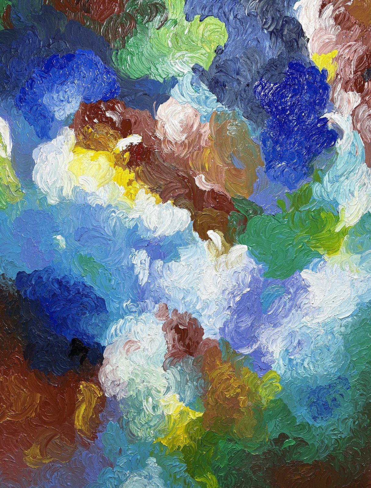 히싱, 「연속성」, 2026, 캔버스에 유채, 80.3×116.8cm (50호), 1,500,000원