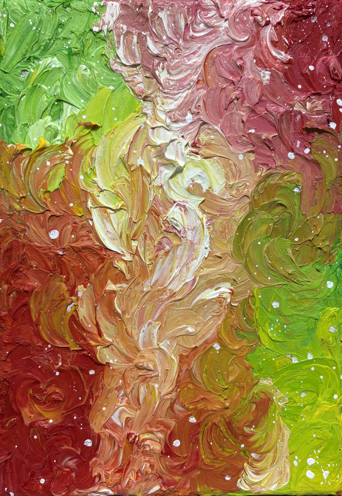 히싱, 「최초의 빛」, 2026, 캔버스에 유채, 15.7×22.5cm (1호), 40,000원