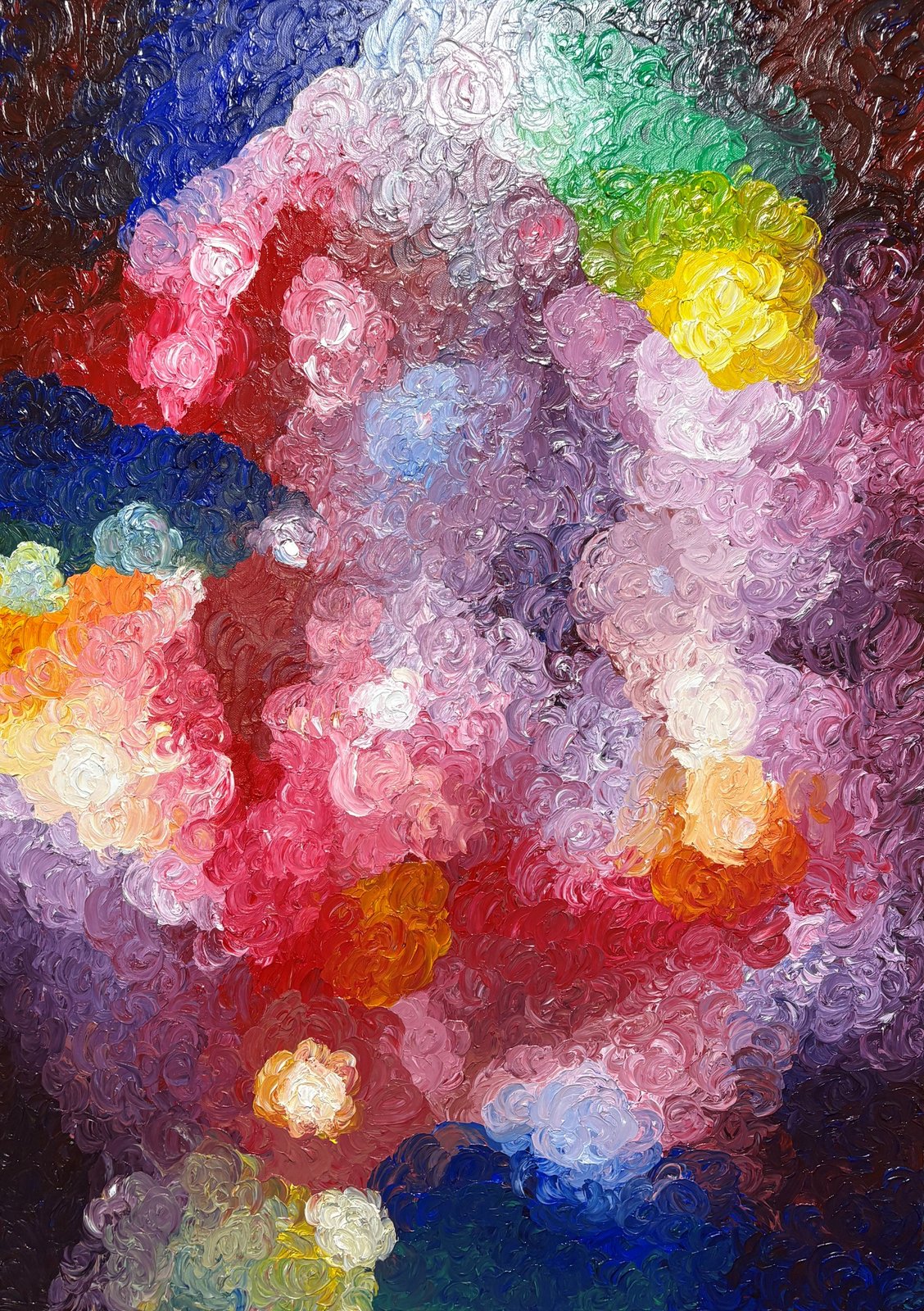 히싱, 「빛의 잔해」, 2026, 캔버스에 유채, 65.1×90.9cm (30호)