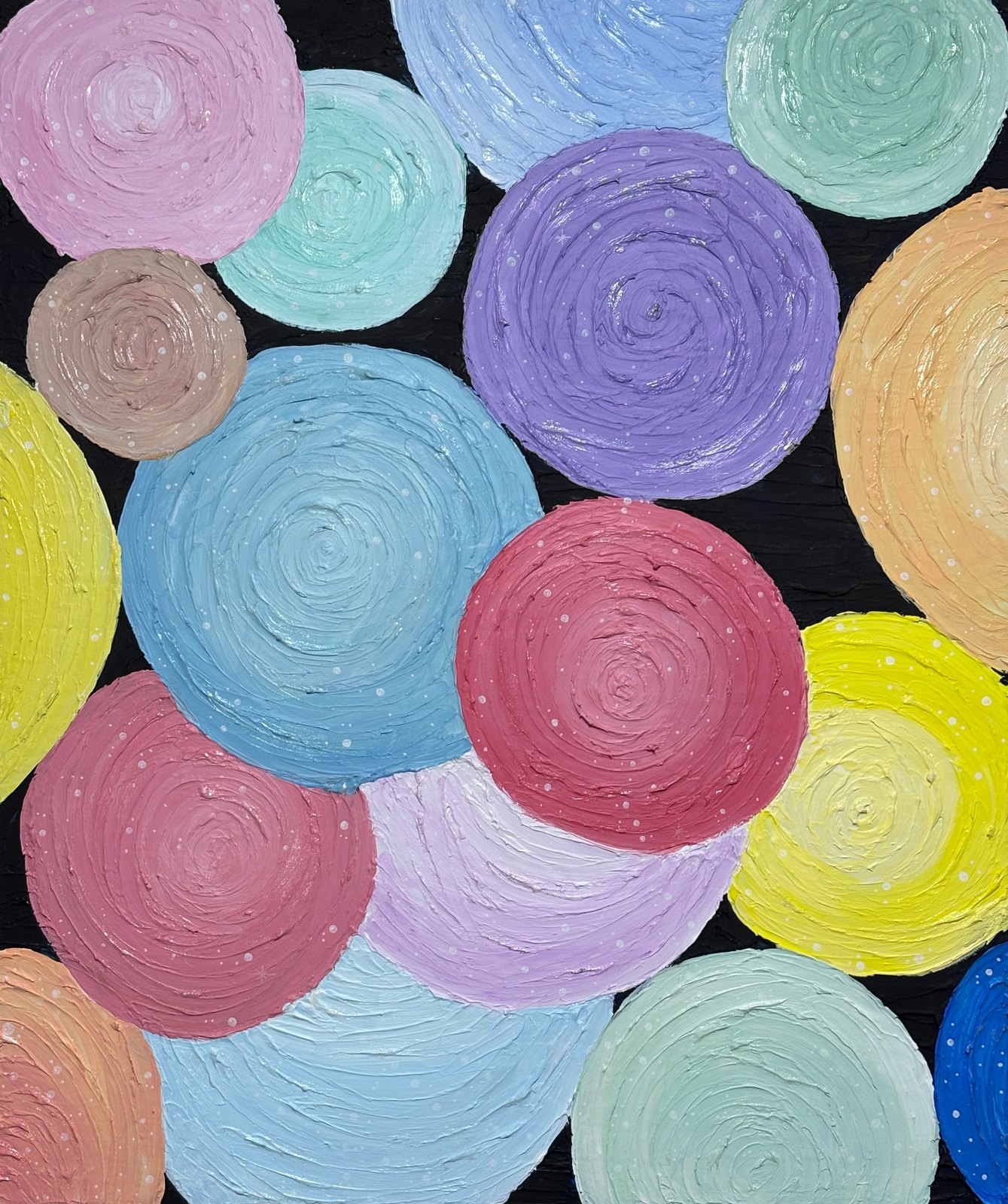 폭 100cm 안팎 소파에. 히싱, 「Romance」, 2026, 캔버스에 아크릴, 가로 61.2cm 세로 73cm (20호), 600,000원